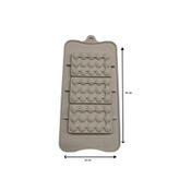 Pastaland SİLİKON ÇİKOLATA KALIBI KARE 21*11 CM