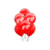 PASTANYA Kırmızı Balon Metalik 10 Lu