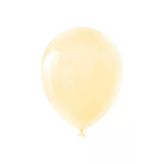 Pastel Baskısız Makaron Balon 100Lü -Sarı-