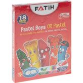Pastel Boya 18 Renk Karton Kutu 50330/F 3307