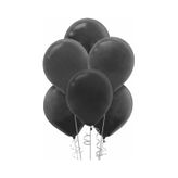 Pastel Siyah Balon 100'Lü