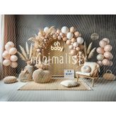 Pastel Tonlarda Sevimli Arka Plan, 200X150CM, Stüdyo Fonu