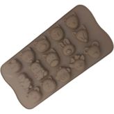 Pastry Planet Silikon Çikolata Kalıbı Ayıcık Figürlü