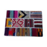 Patchwork El Dokuma Kilim 85X60 Cm
