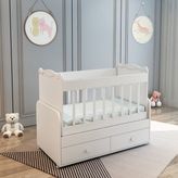 Patiko SAHRA 850 2 Çekmeceli Beşik BEYAZ