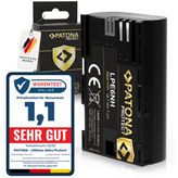 PATONA Protect V1 LP-E6NH pil 2250 mAh 16.2 Wh 7.2V kaliteli pil, NTC sensörlü ve V1 muhafazalı, akıllı sistem, en yeni nesil