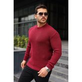 Pazarella Erkek Bisiklet Yaka Örme Kazak - XL