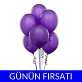 Pazarız 100 Adet Mor Balon