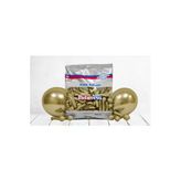 Pazariz 6" Krom Balon Gold 10 Adet