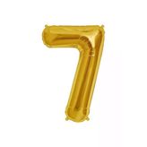 Pazariz Gold Rakam Balon 7 Numara