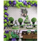 Pazariz Hulk Konsept Balon Zincir Set