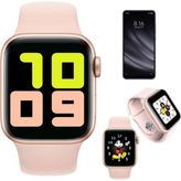 Pazariz T500 Akıllı Saat Ios/android Uyumlu Samrt Pembe - Şeffaf