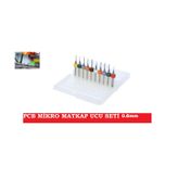 Pcb Mikro Mini Karbür Matkap Ucu 0.8mm 10lu