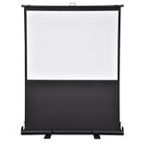 Peak 163x122 Cm Taşınabilir Pull Up Floor Projeksiyon Perdesi