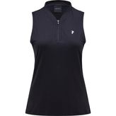 Peak Performance Turf Zip Sl Kadın Tişört - Siyah - XL
