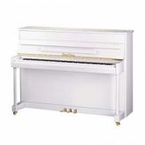 Pearl River UM115 M5 Silent Akustik Duvar Piyanosu (Parlak Beyaz)