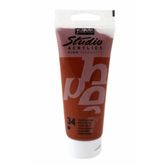 Pebeo Red Ochre 34 100 ml Studio Akrilik Boya