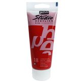 Pebeo Studio 18 Napthol Carmine 100ml Akrilik Boya