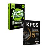 Pegem Akademi Yayıncılık Pegem 2026 KPSS Ön Lisans Sezon Finali 5 Deneme & Peramila Lise-Önlisans 5 Deneme Seti