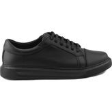 Pegia Kadın Deri Sneakers DG6023 - Siyah