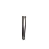 PELET BACA 130 mm çap Paslanmaz Çelik Soba Borusu 100 cm