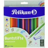 Pelikan 24lü Üçgen Kuru Boya