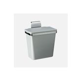 Pelikan Metal Askılı Plastik Metal Gri 11 lt Çöp Kovası