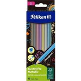 Pelikan Metalik Renkler 10Lu Kuru Boya