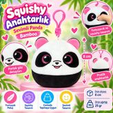Peluş Panda Anahtarlık Bamboo