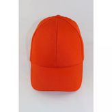 Pembe Basic Unisex Spor Düz Şapka Kep Turuncu Tek Ebat