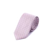 Pembe Desenli Klasik Micro Kravat | STD