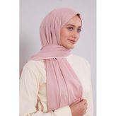 Pembe Düz Tensel Şal