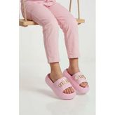 Pembe Eva Kız Çocuk Düz Terlik