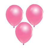 Pembe Metalik Balon - 10'lu