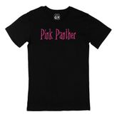 Pembe Panter Siyah Tişört