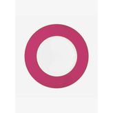 Pembe Porselen Yemek Tabağı 28 cm