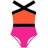 PEMBE-TURUNCU KIZ ÇOCUK MAYO DB200703CM