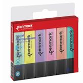 Penmark 6'lı Karışık Renk Pastel Fosforlu Kalem