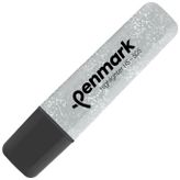 Penmark HS-505-18 Metalik Simli Gümüş Fosforlu Kalem