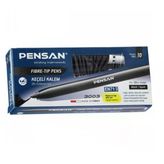 Pensan 3003 Siyah Keçeli Kalem-(***12 Adet***)