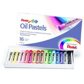 Pentel 5644970 16lı Yağlı Pastel Boya Seti
