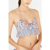 Penti Coco Bandeau Lotus Baskılı Bikini Üstü