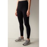 Penti Contrast Seamless Siyah Tayt