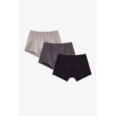 Penti Erkek Çocuk Siyah Solid 3lü Çok Renkli Boxer