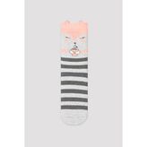Penti Foxy Ears Soket Çorap - Renkli