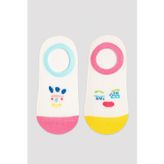 Penti Kız Çocuk Smiley Mode 2li Suba Çorap