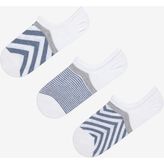 Penti Silvery Geometric 3lü Sneaker Çorap - Pembe