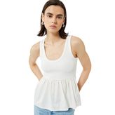 Peplum Tank Top