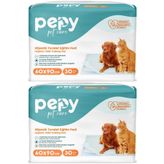 Pepy 60x90cm 2X30 Evcil Hayvan Tuvalet Eğitim Pedi