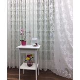 Perde Alemi Floş Örme Dantel Normal Pile 1-2.5 350x260 cm Tül Perde